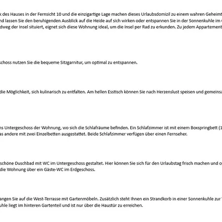 Lejlighed Seewievke - Fernsicht 10b, App 3